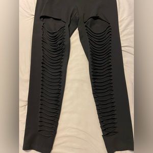 LAST CHANCE! Express Cotton Leggings with symmetrical holes - Never worn!